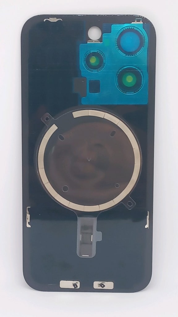 İPHONE 15 Pro Uyumlu Arka kapak lensli Mavi - 4