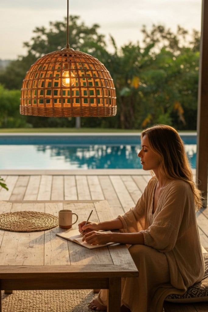 SOHO Rattan Avize 30-35-40-45 cm – Sıfır - 7