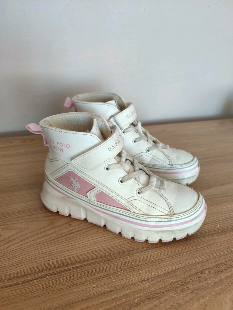 Orijinal Adidas ve U.S. Polo Assn. 32 no Ayakkabı - 4