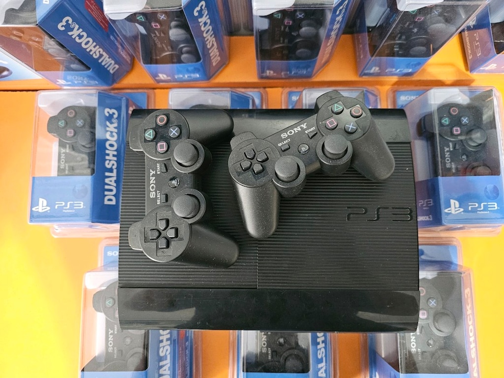 Ps3 500 Gb Süperslim*2. Kol*40 Adet Oyun Yüklü*Orijinal*6 Ay Garanti - 4