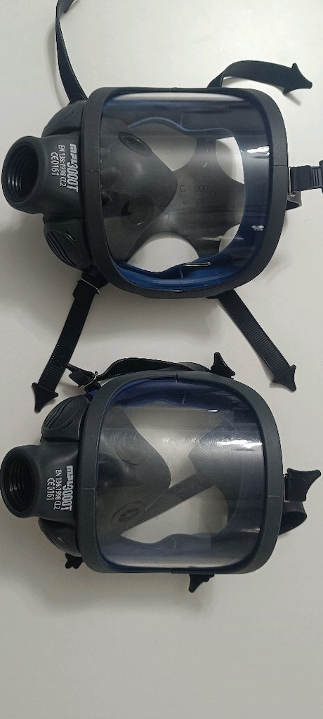 MPL 3000T Tam Yüz Gaz Maskesi Seti (2 Adet Maske + 2 Adet Filtre) - 4