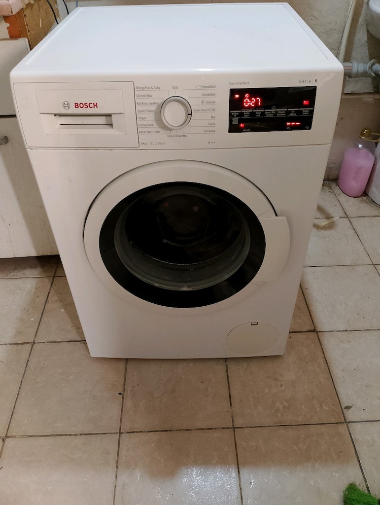 8 kilo Bosch çamaşır makinesi nakliye kurulum dağil sorunsuz - 2