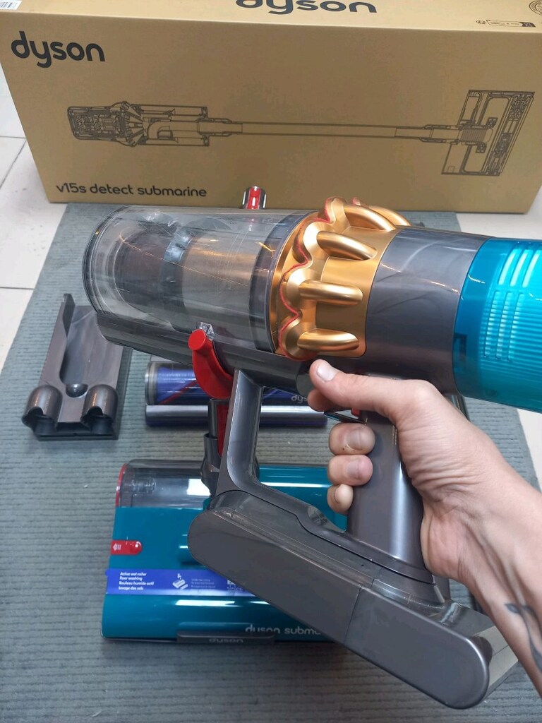 Dyson V15 Submarine (Islak&Kuru) 2 Yıl Garantili Şarjlı Süpürge - 4