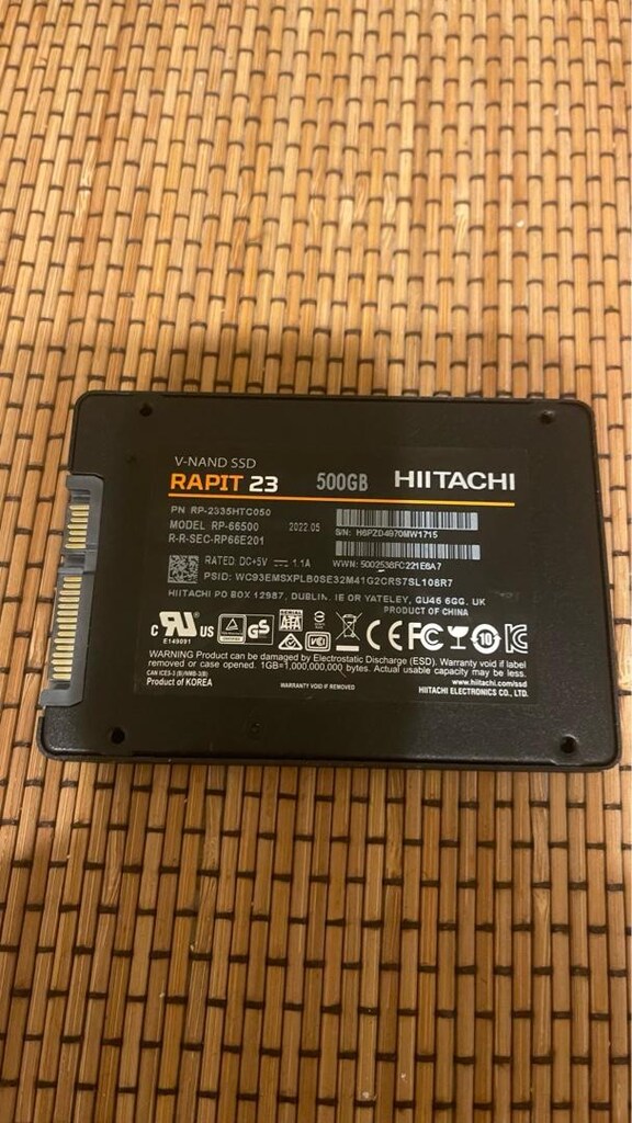 Samsung SSD 500GB - 3
