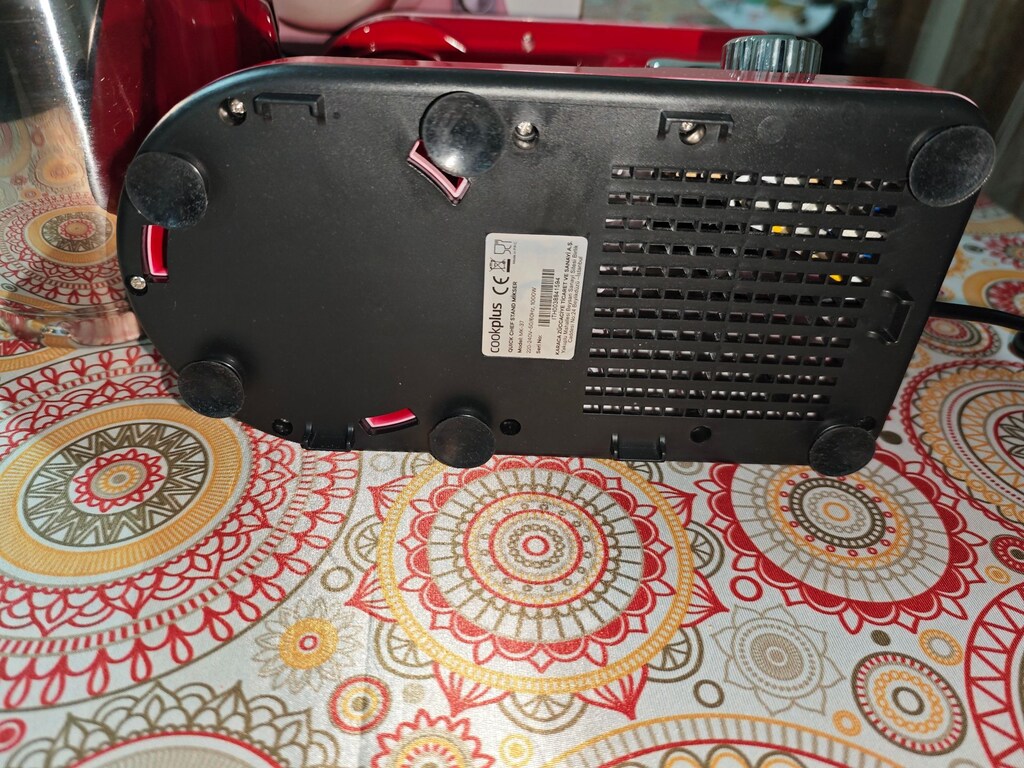 CookPlus Hamur Yoğurma Makinesi 1000W - 7