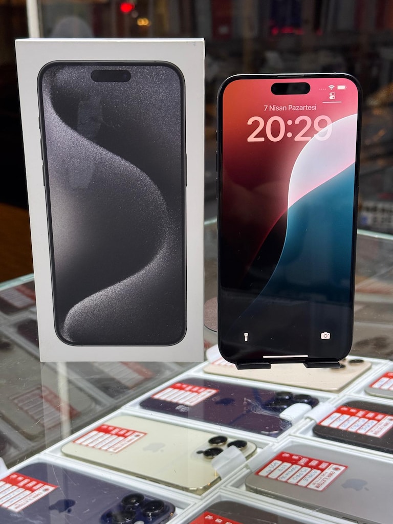 15 pro max 512 gb sıfırdan farksız orjinal takasa açık - 2