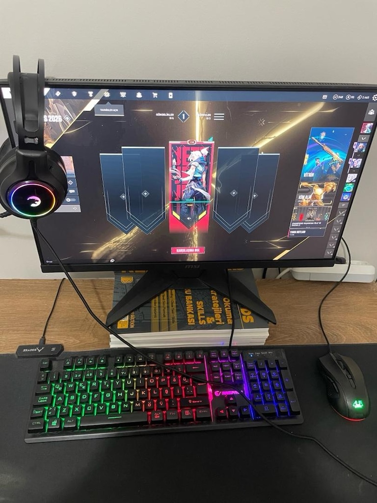 RX 7600 - 32 GB RAM - MASA SANDALYE FULL SET HER ŞEY DAHİL! - 4