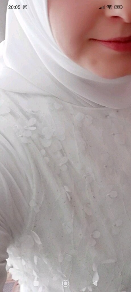 bir kez giyildi 3d çiçekli nikah elbisesi - 3