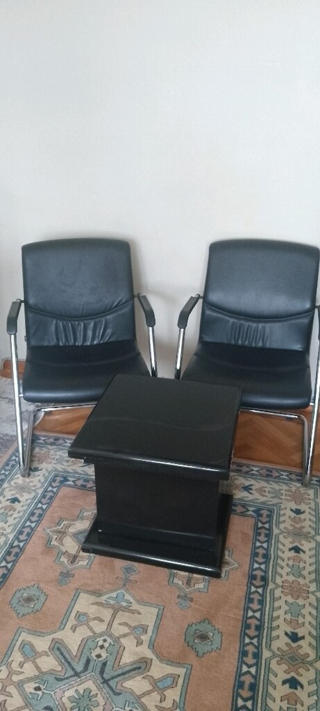 Ofis Deri Sandalye Takımı - 4