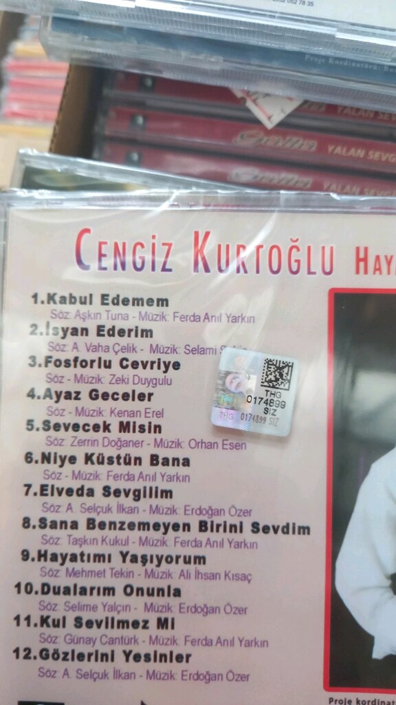 cengiz kurtoglu sifir muzik cdleri orjinal