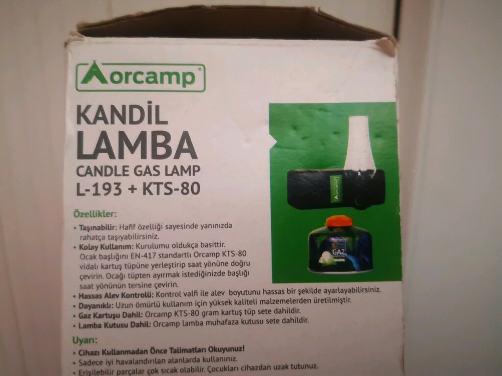 Kandil lamba orcamp - 9