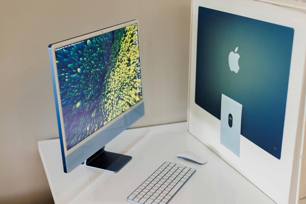 Apple iMac 24" M1 2TB SSD Mavi Çok Az Kullanılmış, Kutulu - 7