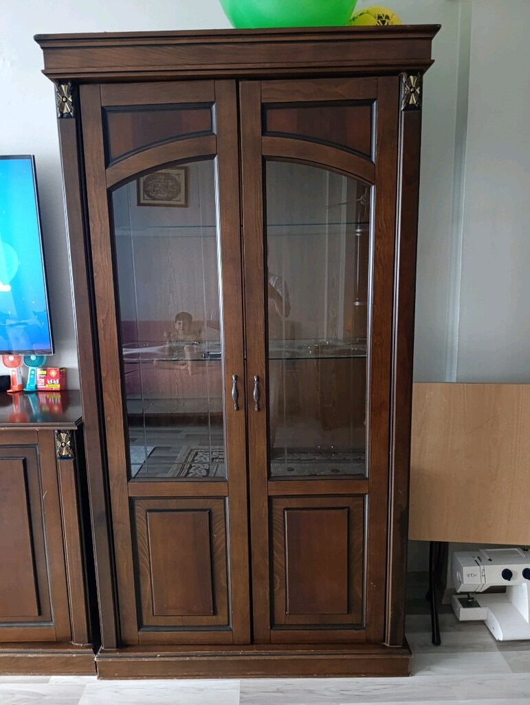 KONSOL BÜFE VİTRİN GÜMÜŞLÜK - 3