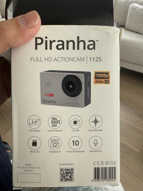 PİRANHA FULL HD GO PRO