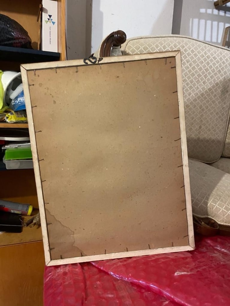 Antik Vintage bektaşi tablo çerçeve - 3