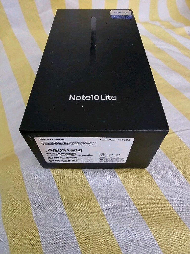 Samsung Galaxy Note 10 Lite 128 Gb - 5