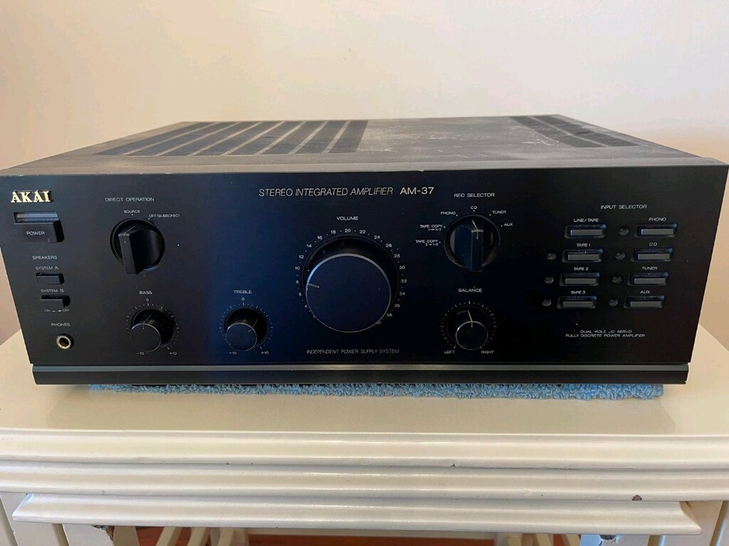 AKAİ AM-37 STEREO İNTEGRATED AMFİ ŞOK FİYAT - 4