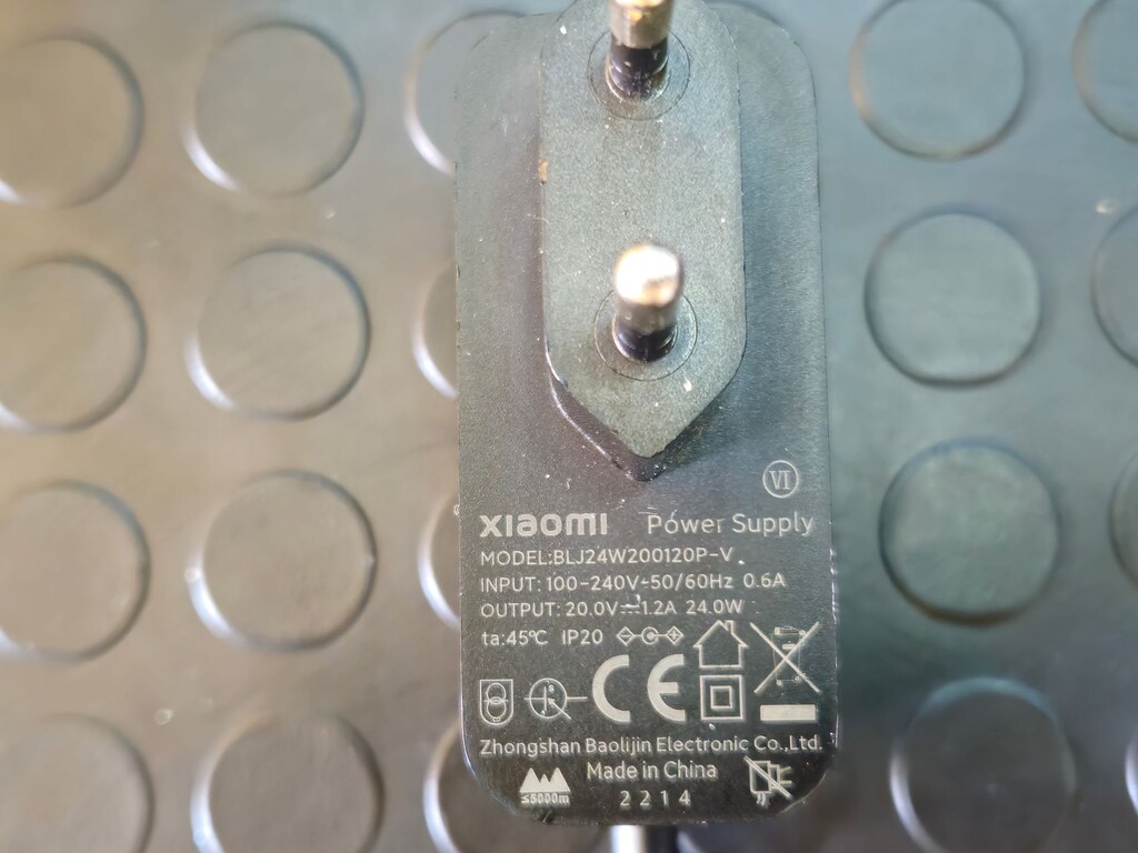 Xiomi 20 V 1.2 A Adaptör süpürge için orjinal ürün. - 3