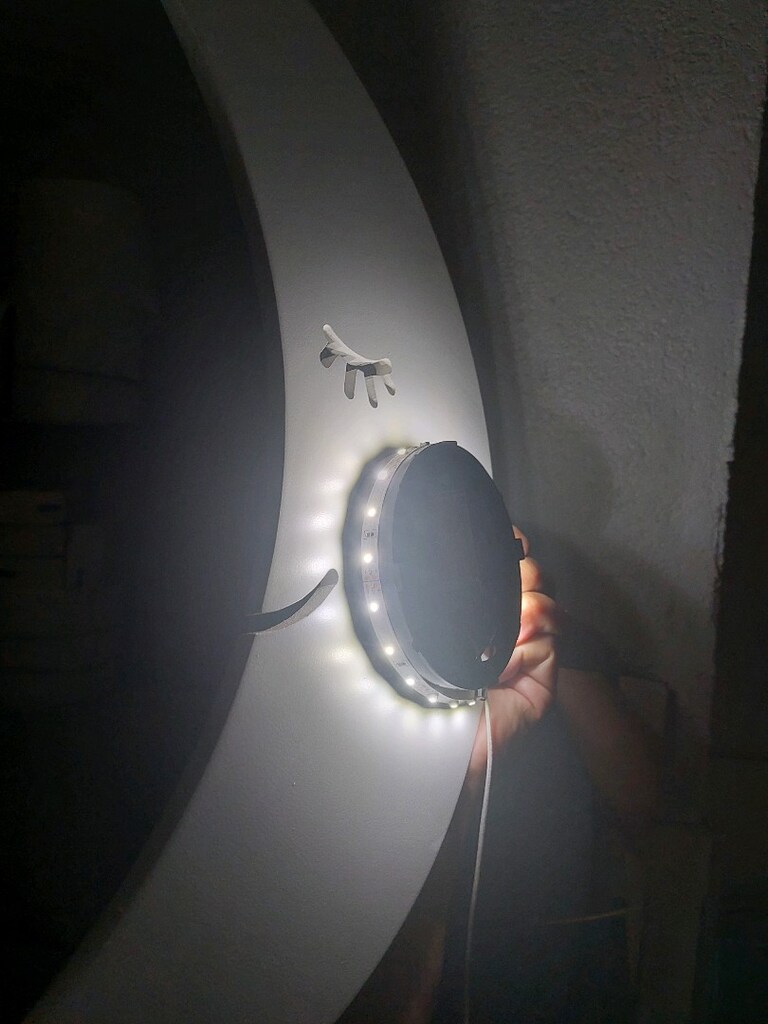 Aydede çocuk odası gece lambasıı. İkea ayna hediye.Pille çalışır. - 3