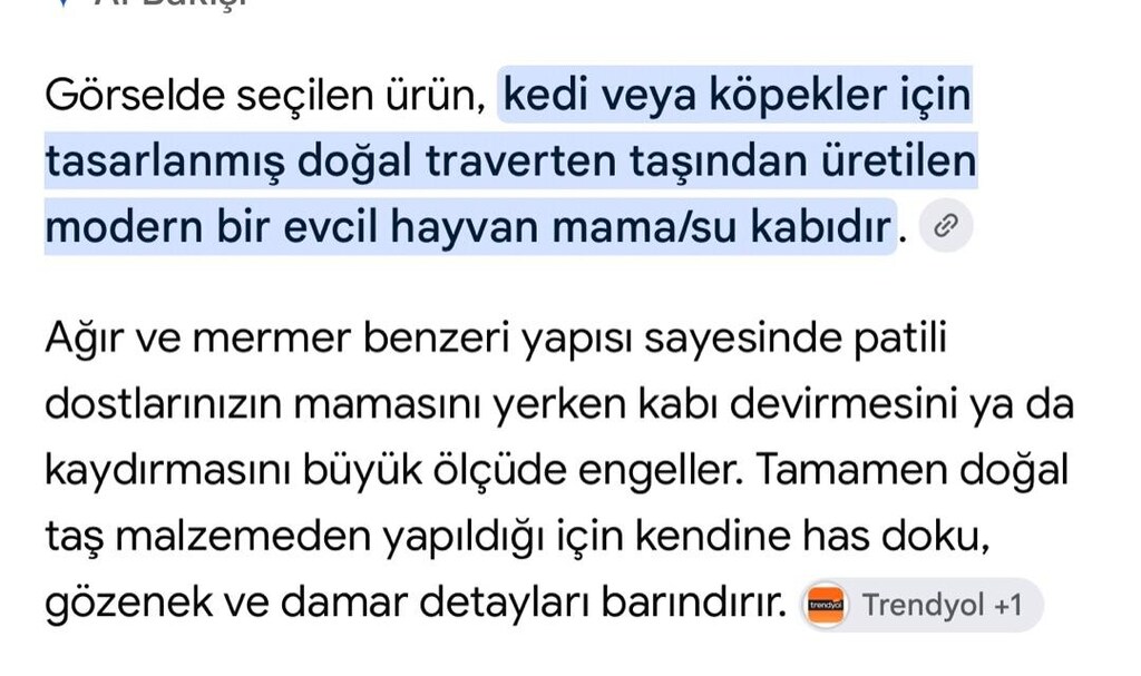traverten mama ve su kabı - 6