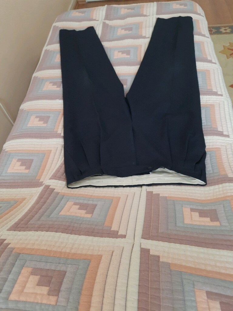 TESLİM YER:AKÇAY,SAĞLAM,GABARDİN KUMAŞ PANTOLON %45 YÜN % 55 POLYESTER - 3