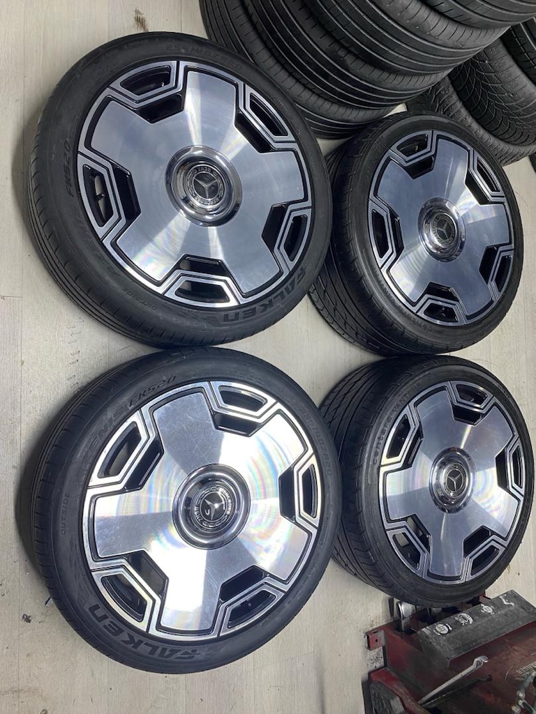 20 inç 5x112 Maybach jant lastik takımı - 6