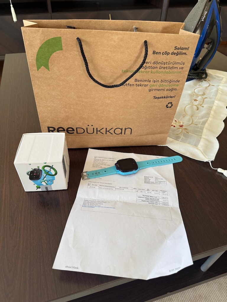 Reeder Kiddo2 Akıllı Çocuk Saati Mavi (4 ay kullanılmıştır) - 6
