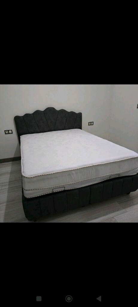 çift kişilik baza Başlık petli yatak takım sandıklı baza - 10