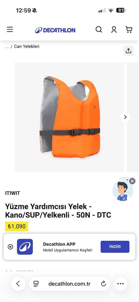 decathlon şişme kano bot - 3