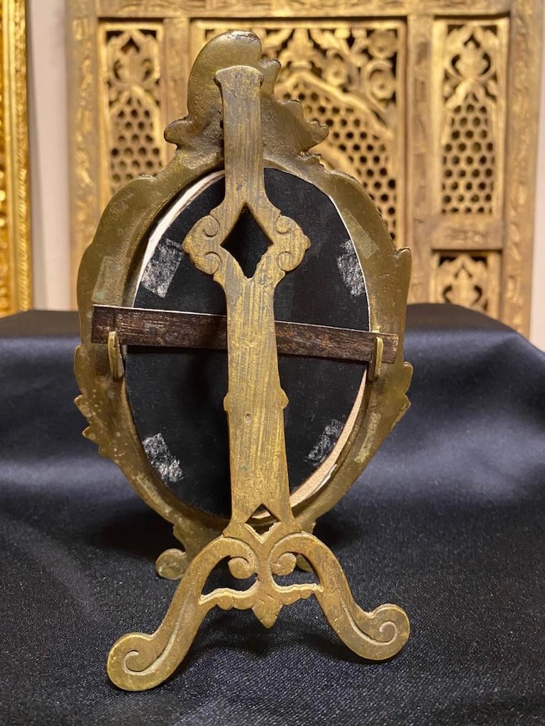 ANTİKA FRANSIZ BRONZ ÇERÇEVE - 3