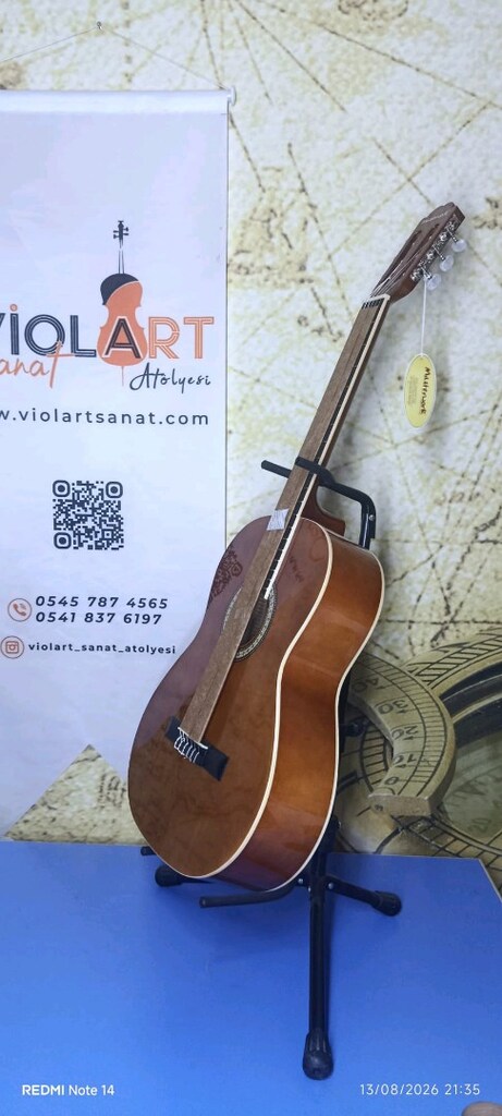 tam profesyonel sap ayarlı klasik gitar - 6
