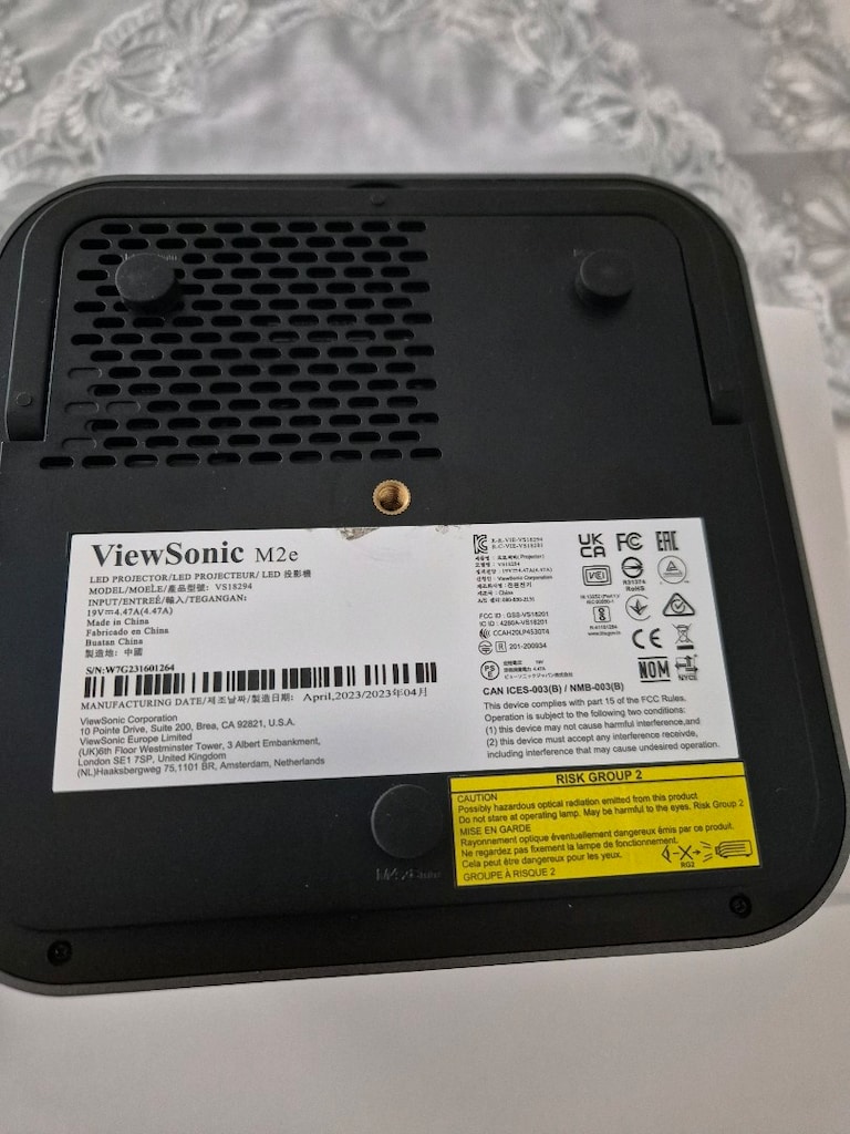 viewsonic m2e taşınabilir projeksiyon cihazı - 3