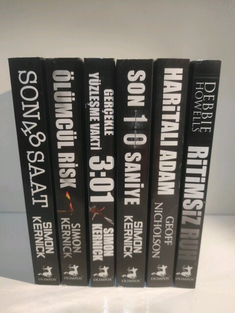 Simon Kernick Debbie Howells Geoff Nicholson toplam 6 kitap