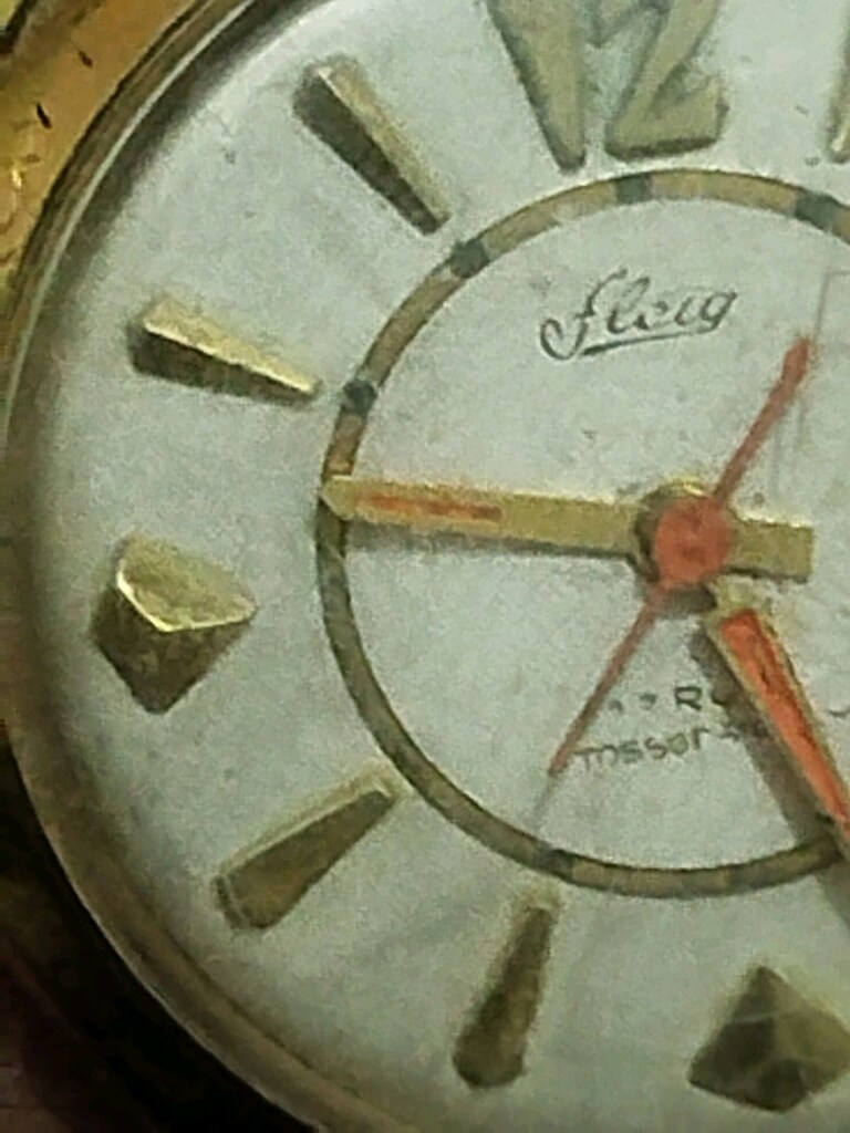 flea antika kurmalı altın saat - 10
