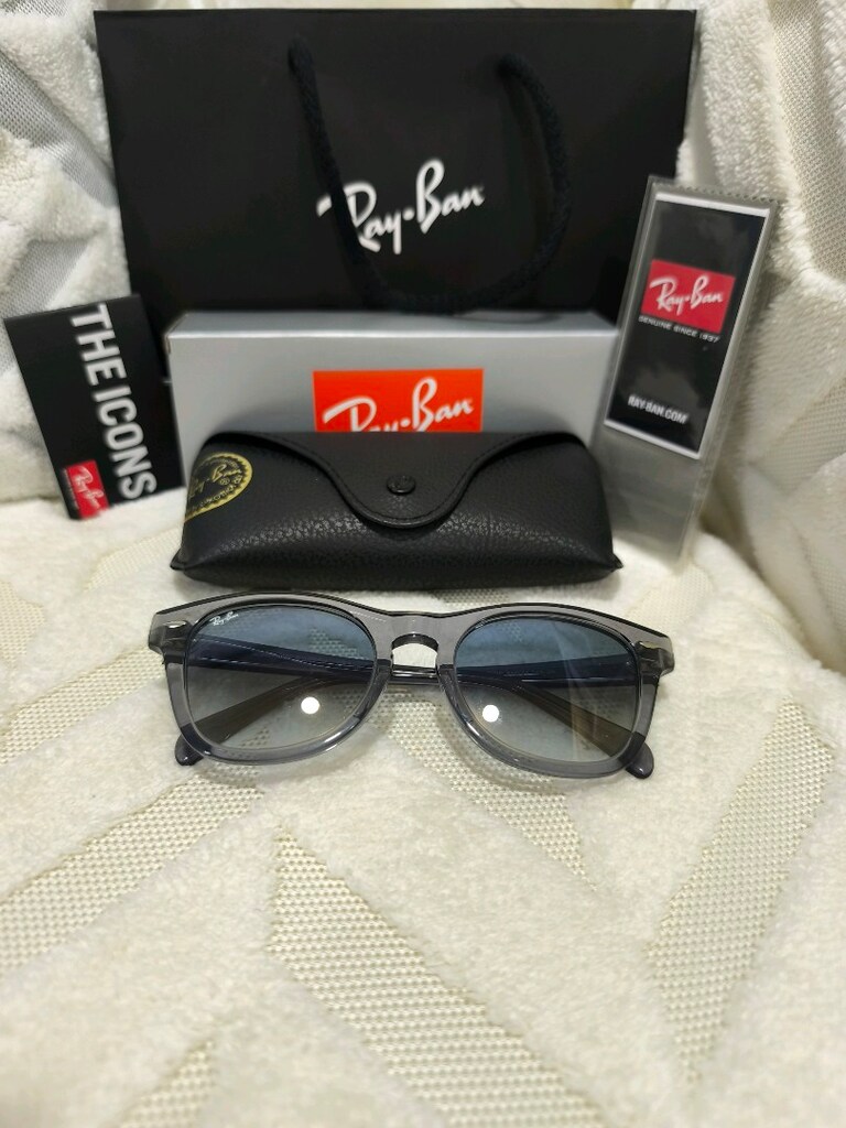 Ray-Ban 0707S Blue Yarı Şeffaf Güneş Gözlüğü - 3