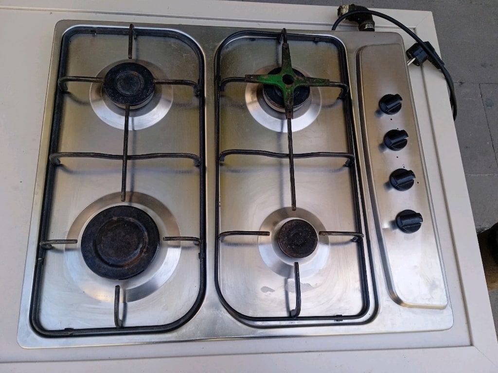 ocak gaz emniyetli çakmaklı sıfır sayılır 6 ay garantili - 2