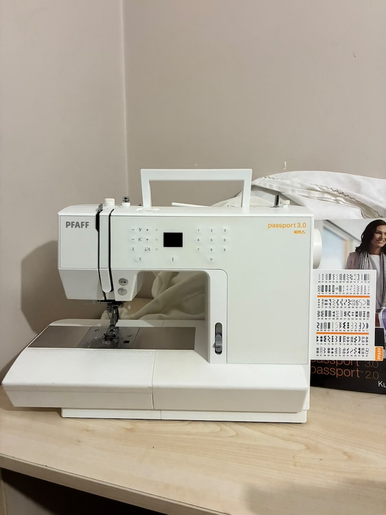 Pfaff Passport 3.0 dikiş çok temiz yeni gibi sıfıra yakın makina - 8