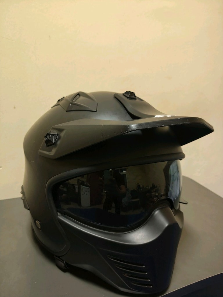 Sway Helmets L beden motor kaskı ve elektrikli bisiklet içinde uygun - 2