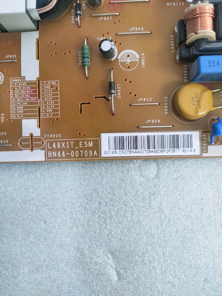 SAMSUNG UE40H6500AL-40H6270-6470-6290-48H6270-6470 besleme kartı.power - 2