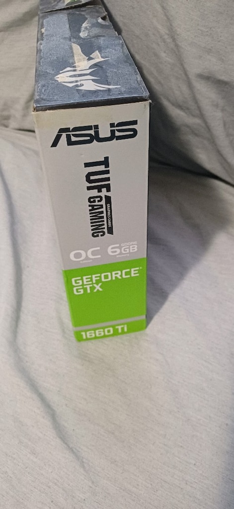 asus tuf oc 6 gb 1660 ti. oc 192 bit - 3
