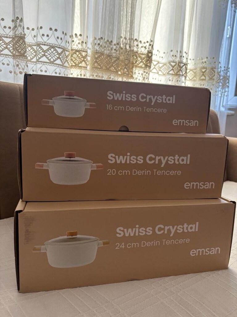 Emsan Swiss Crystal Tencere Seti - 2