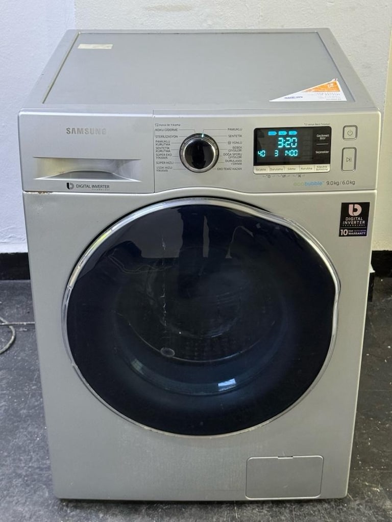 SAMSUNG ÇAMAŞIR MAKİNESİ NAKLİYE MONTAJI BİZDEN 9+6 KG - 6
