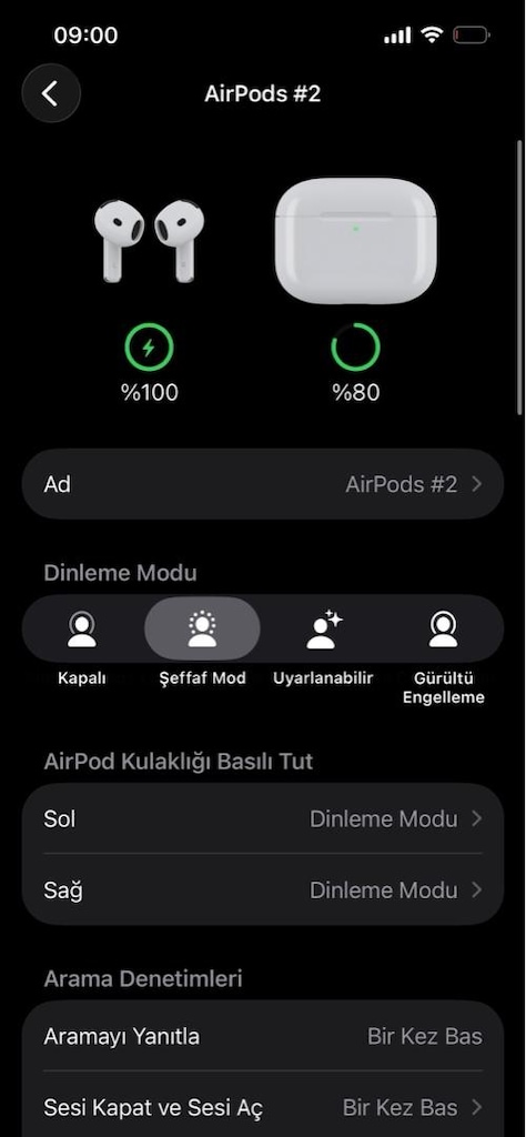 Apple AirPods 4 ANC | MediaMarkt Faturalı | 01.08.2027 Garantili - 3