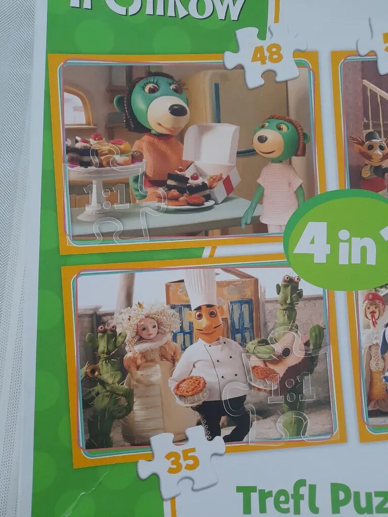 Trefl 4lü Kutulu Çocuk Puzzle - 3