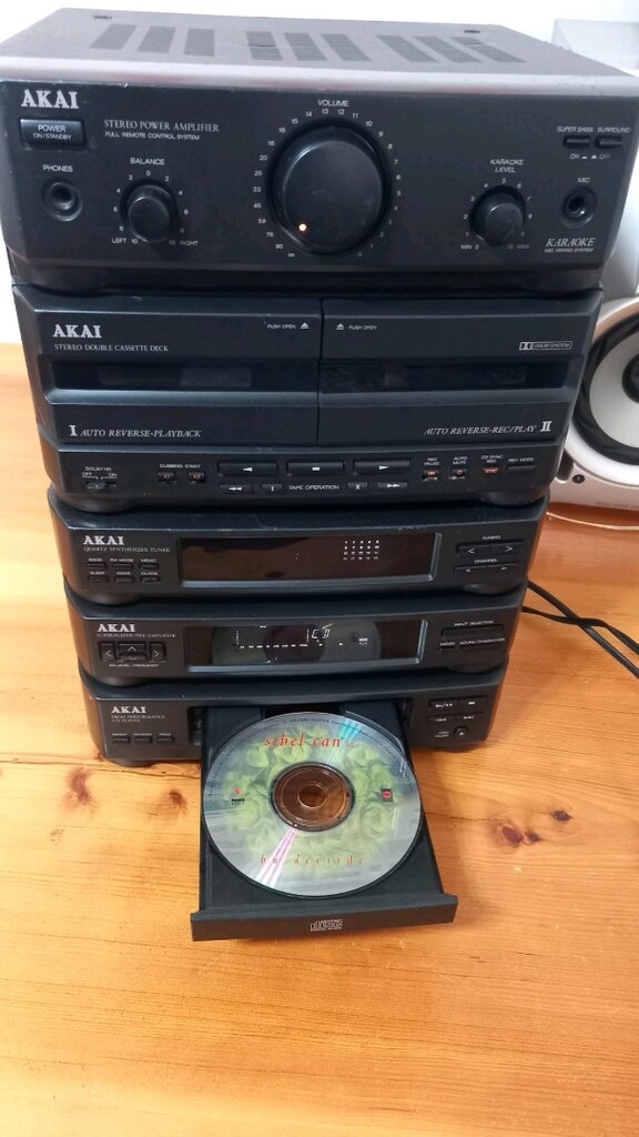 AKAI AC-MX115-T 2 katlı müzik seti amplifer - 2