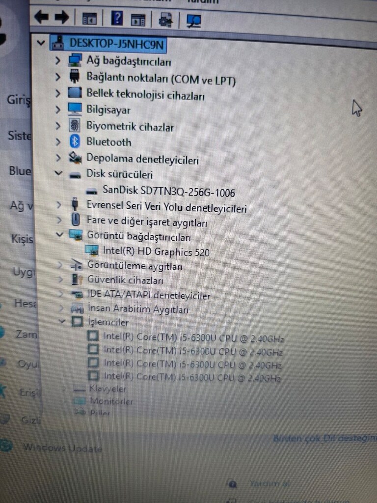 Hp i5 6.nesil 256Gb m2 - 4