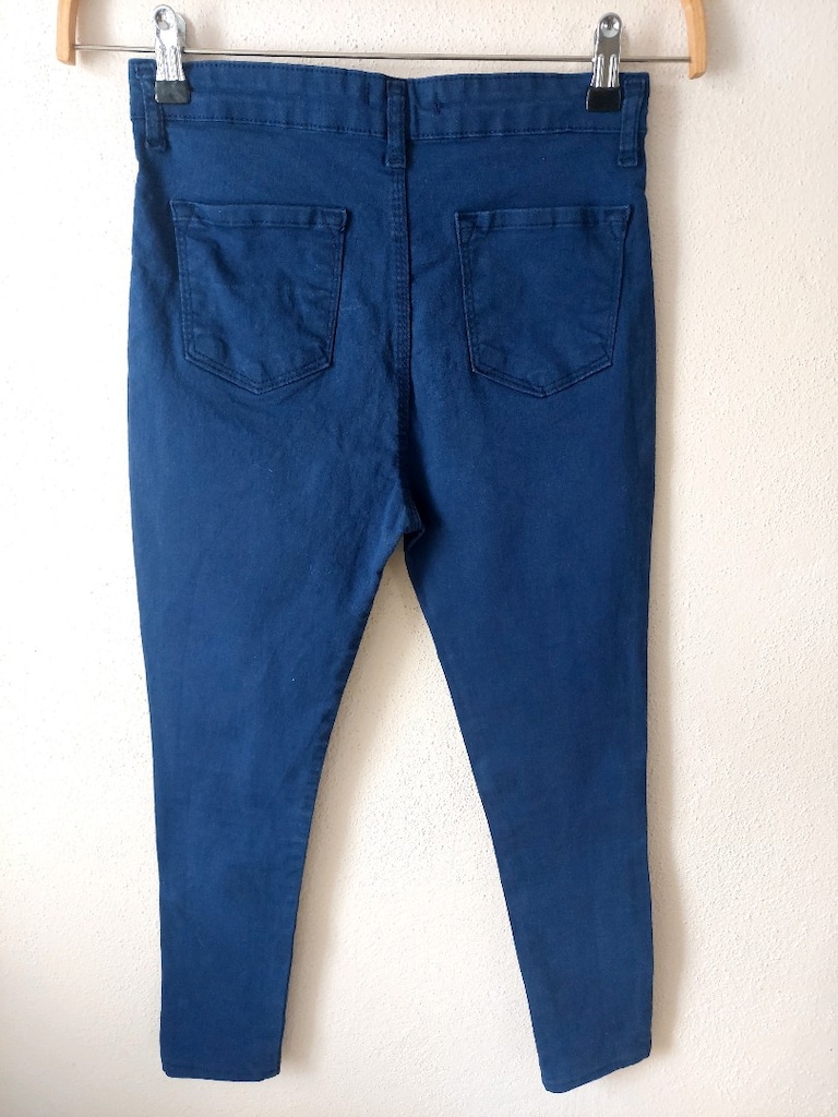 QUEEN denim model lycralı skinny pantolo - 5