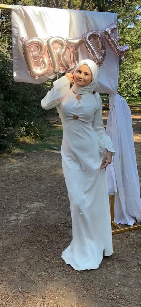 beyaz balık elbise - 3