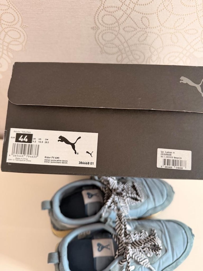 Puma Ami özel seri, Rider FV Ami . mavi renkli sneaker ayakkabı - 9