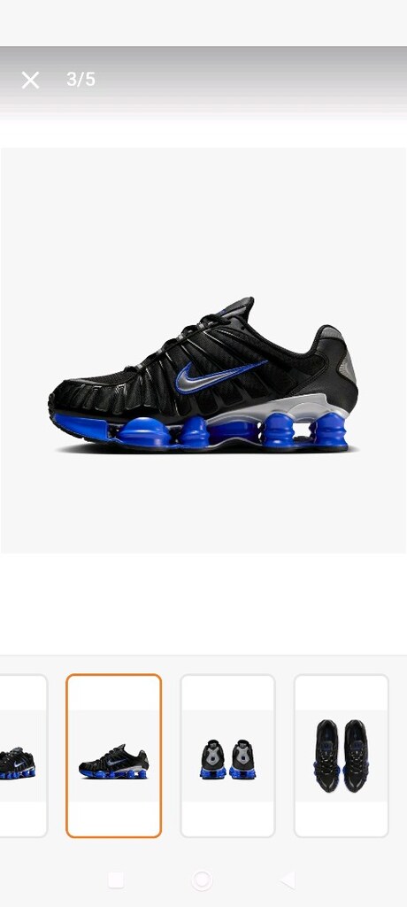 Nike Shox TL Londra'dan aldım sıfır gibi. 43 numara - 2